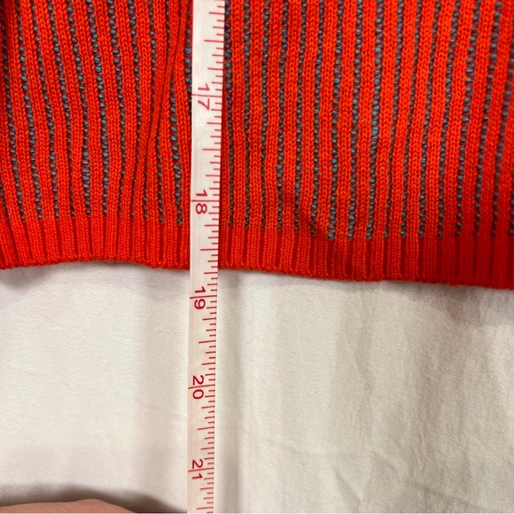 BDG Urban Putfitters Red Graphic Women's Turtleneck Sweater Sky High Shauna sz M - Picture 7 of 8